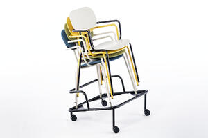 Der Transportwagen im Einsatz